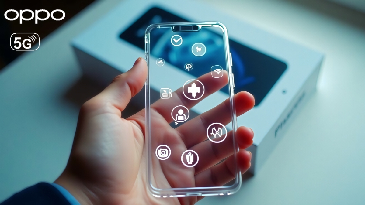 Oppo Transparent Phone